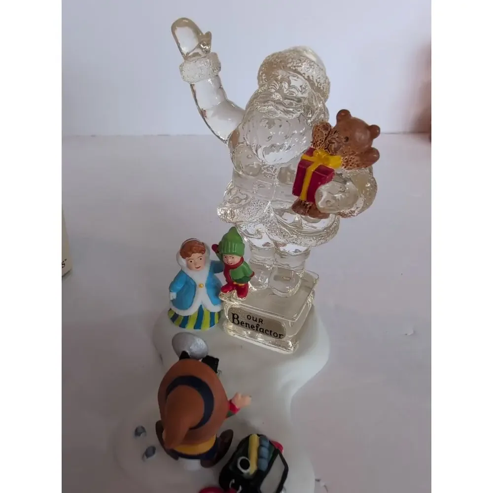 Dept 56 Kringle Street Town‎ Santa Ice Sculpture 56869 North Pole Retired 2004